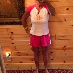 Nike shirt and shorts